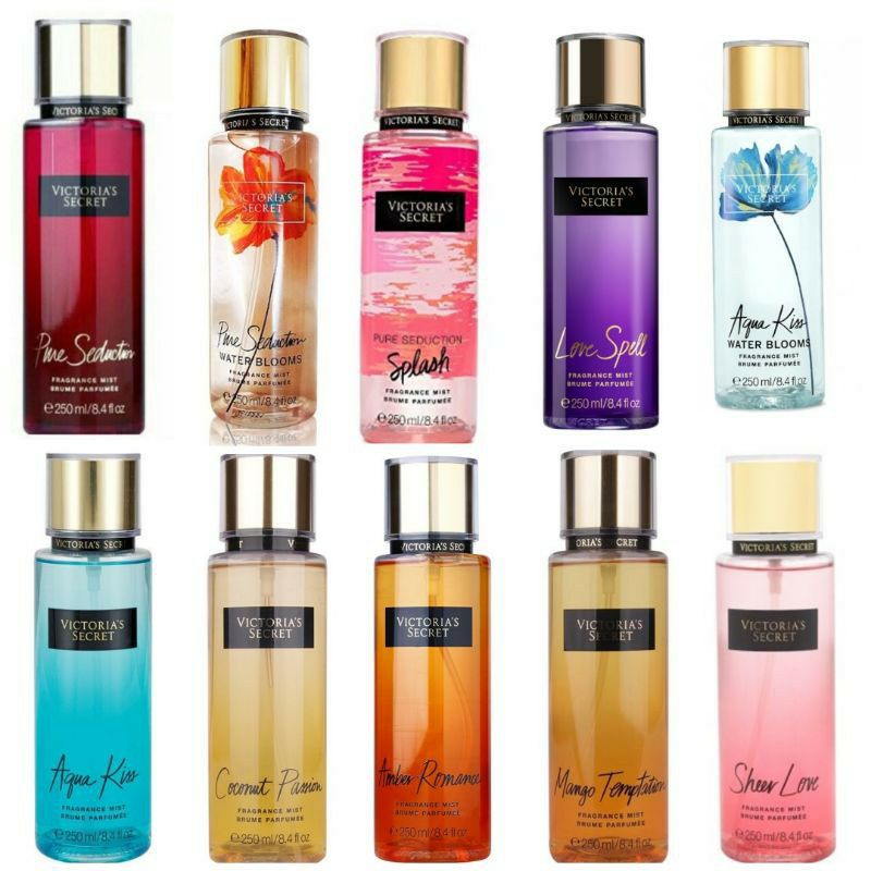 Victoria's Secret Fragrance Body Mist Best Seller Collection 250 ML |  Shopee Malaysia