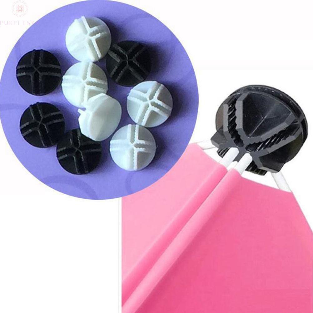 Plastic ∈20x Wire Storage Cube Plastic Connectors Mesh Snap