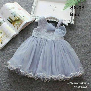 pola gaun baby