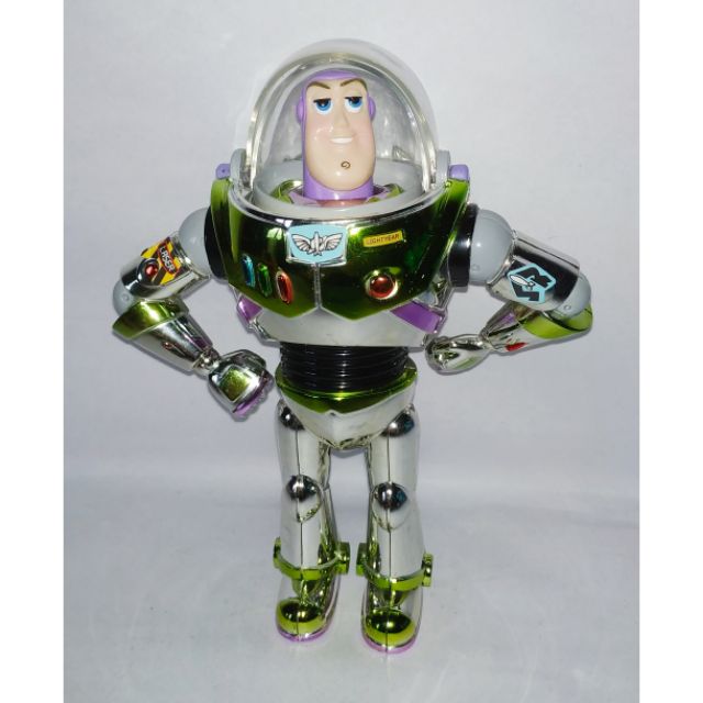 buzz lightyear chrome toy