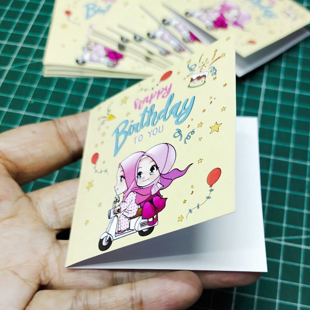 Kad Hari Jadi Mini Kad Selamat Hari Lahir Wish Card For Birthday Shopee Malaysia