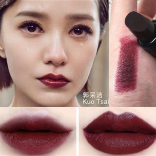 Retro Aunt Color Lipstick Vampire Dark Red Black Grape Purple Wine Red Pumpkin Color Dirty Orange Lipstick Gu Li Same Co Shopee Malaysia