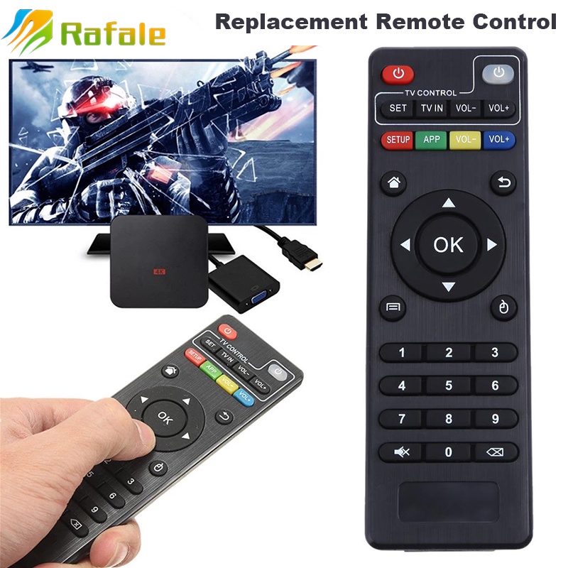 Rafale IR Replacement Remote Control For Android TV Box A95X F3 X2CUBE/Mecool K7/HK1/Z28/T95X