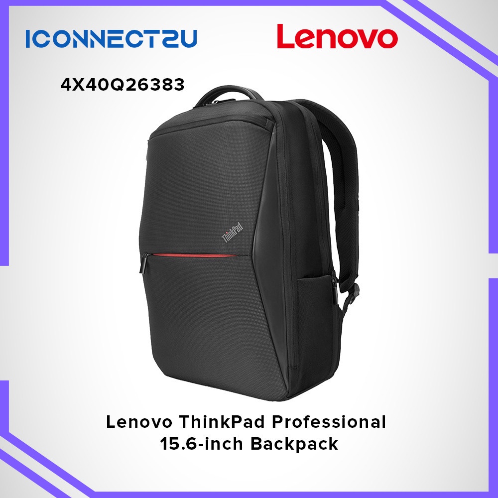 Lenovo ThinkPad Professional 15.6-inch Laptop Backpack - 4X40Q26383 ...