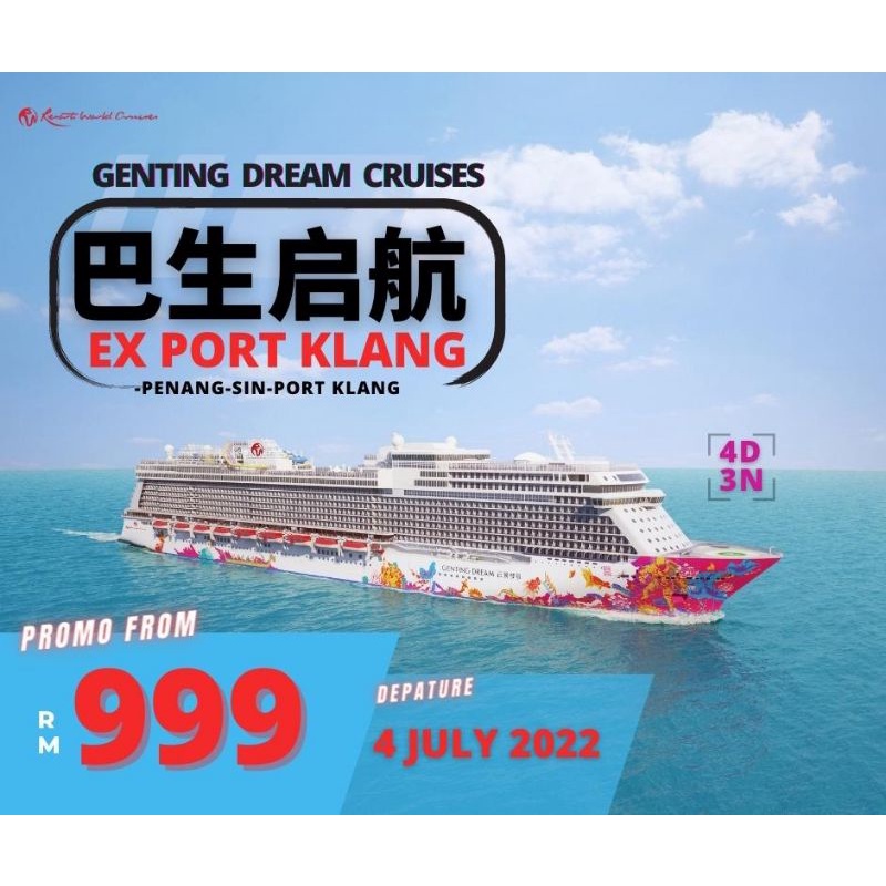 genting dream cruise penang price