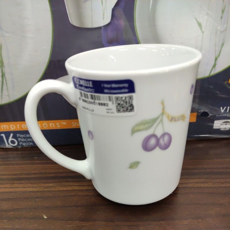 Original Corelle Coordinates Porcelain Mug 290ml (Plum)Made in Japan