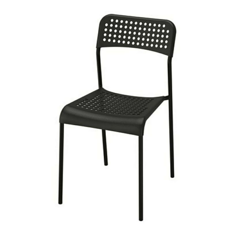 IKEA ADDE Plastic Stack Chair 4 Colour Shopee Malaysia