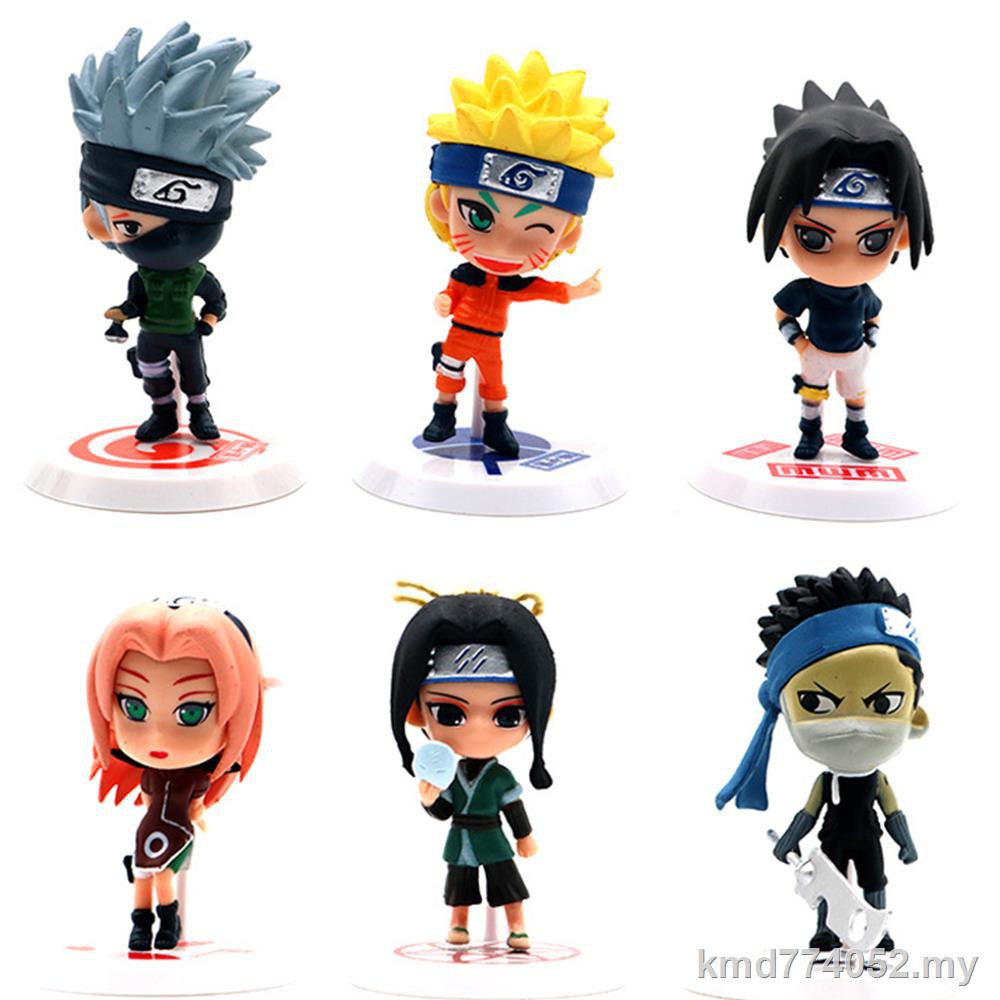 Figuren Dekoration Naruto Sammlung Anime Naruto Kinder Spielzeug 6pcs