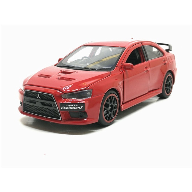 mitsubishi lancer toy car