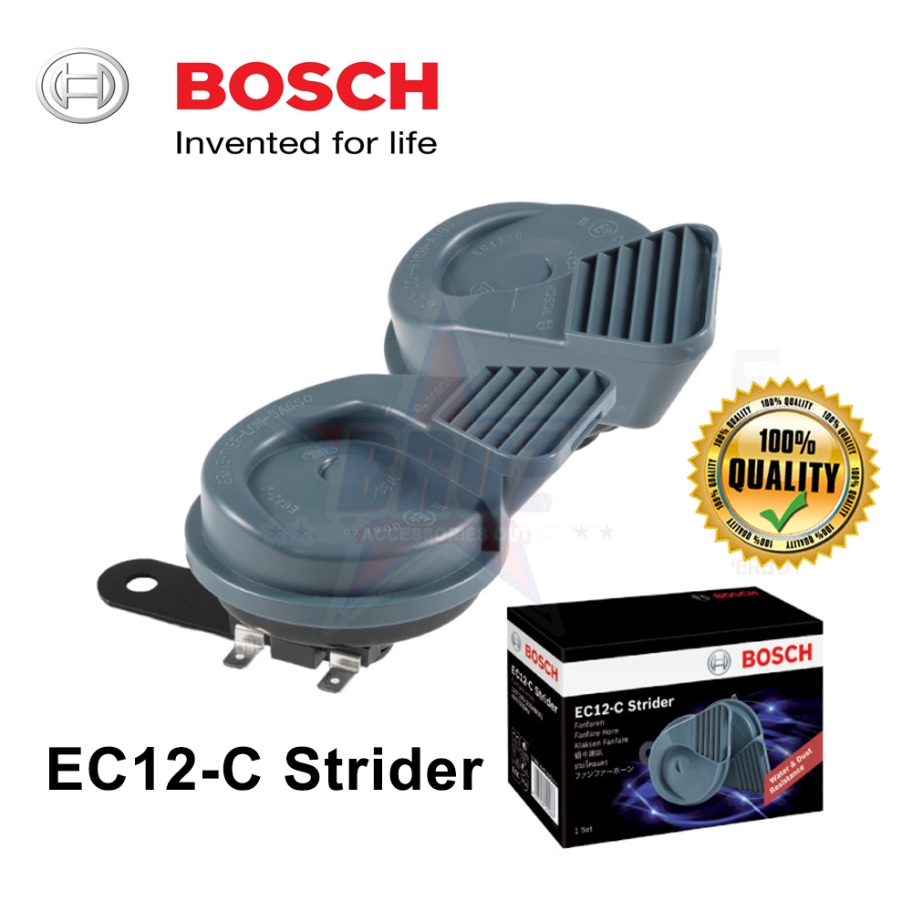 Bosch EC12C Strider Fanfare 12V Horn Universal Car Motorcycle Horn 106
