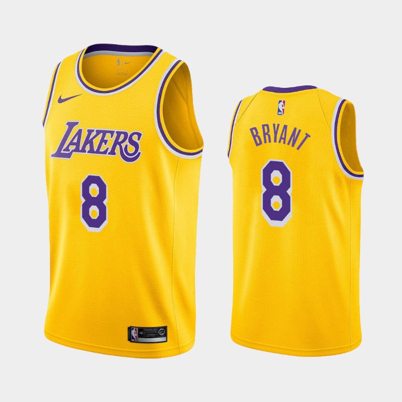 yellow kobe jersey 8