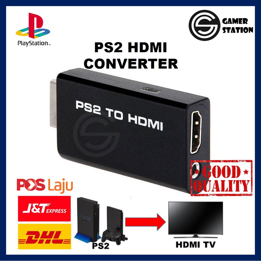 Как подключить ps2 по hdmi