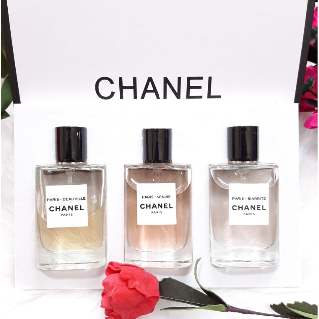 les eaux de chanel travel set