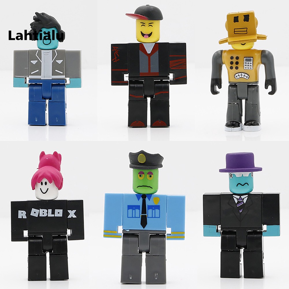 Lahtialu 24pcs Roblox Legends Champions Classic Noob Captain Doll Action Figure Toy Gift Shopee Malaysia - roblox champions of roblox game character 24 pcs action figure cake topper toys