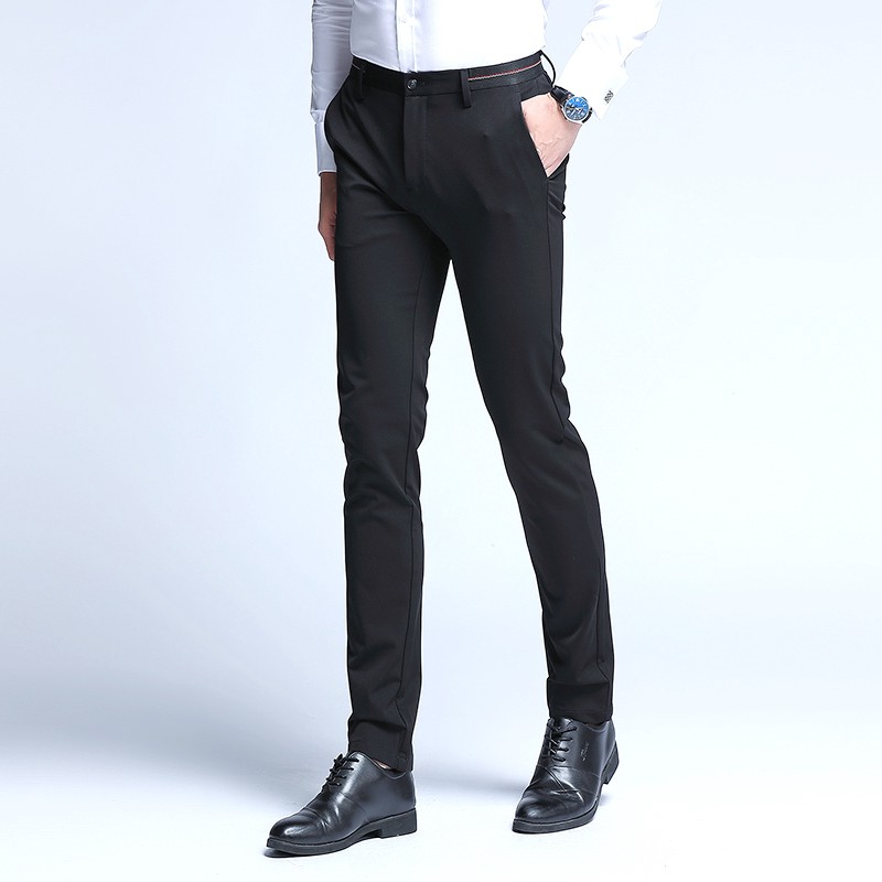 cheap black work pants mens