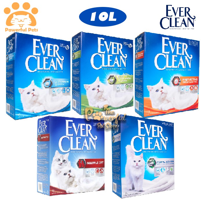 Ever Clean Premium Cat Litter Sand Scented Unscented Clumping