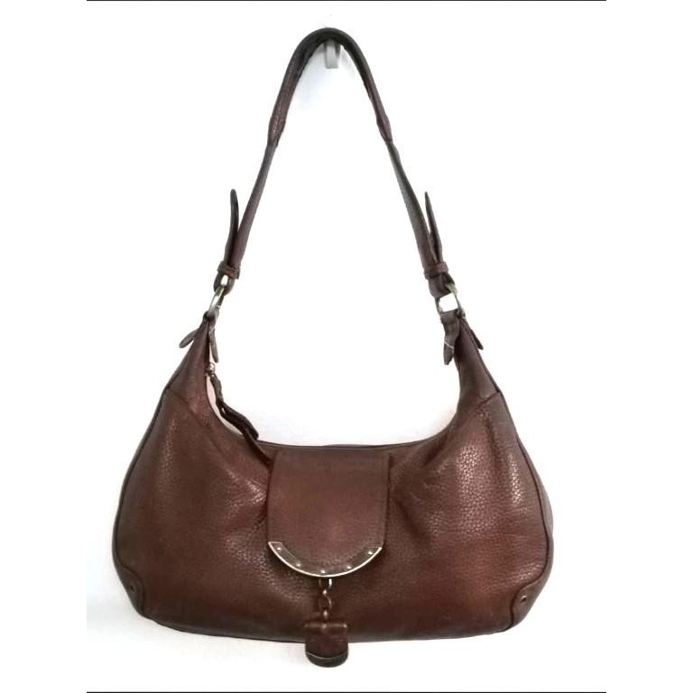 Authentic Braun buffel Women brown leather handbag | Shopee Malaysia