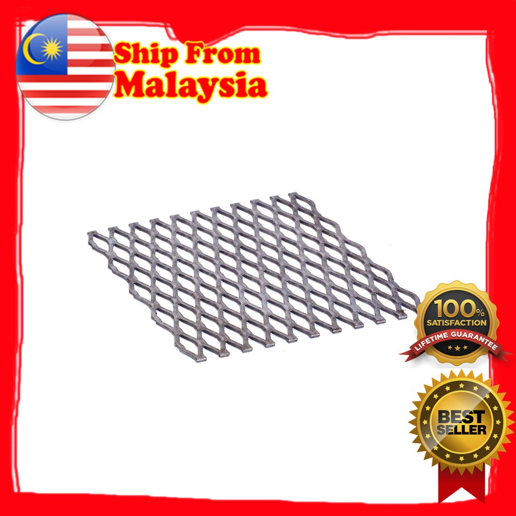 (FREE SHIPPING) EXPANDED METAL 4FT X 8FT MILD STEEL / JARING BESI (MESH ...