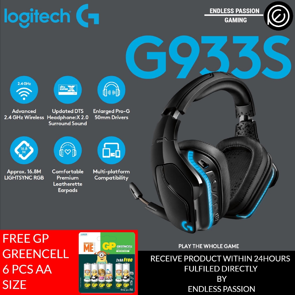 logitech g933s wireless
