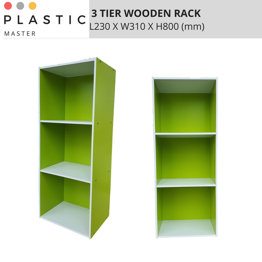  Rak  Sebaguna 3 Tier Multipurpose Rack Book Shelf Rak  Buku  