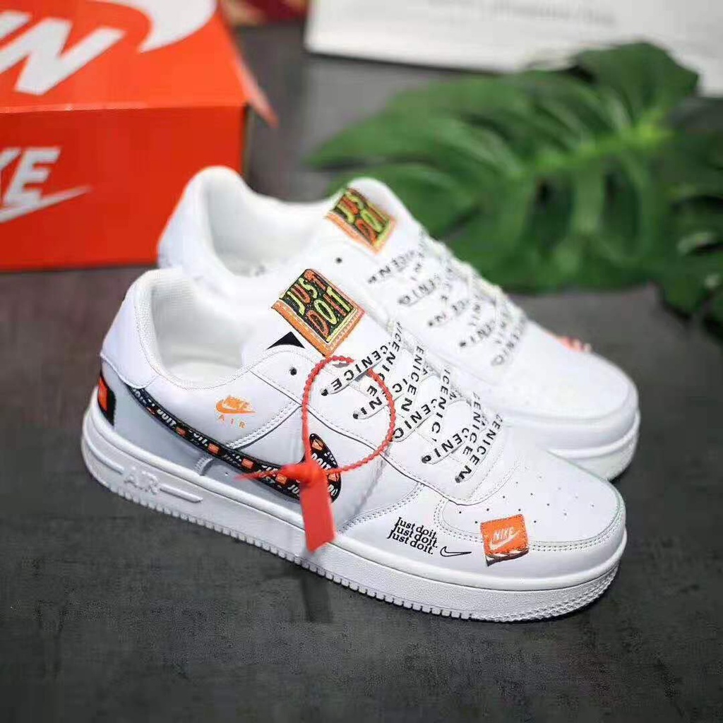 just do it af1 white
