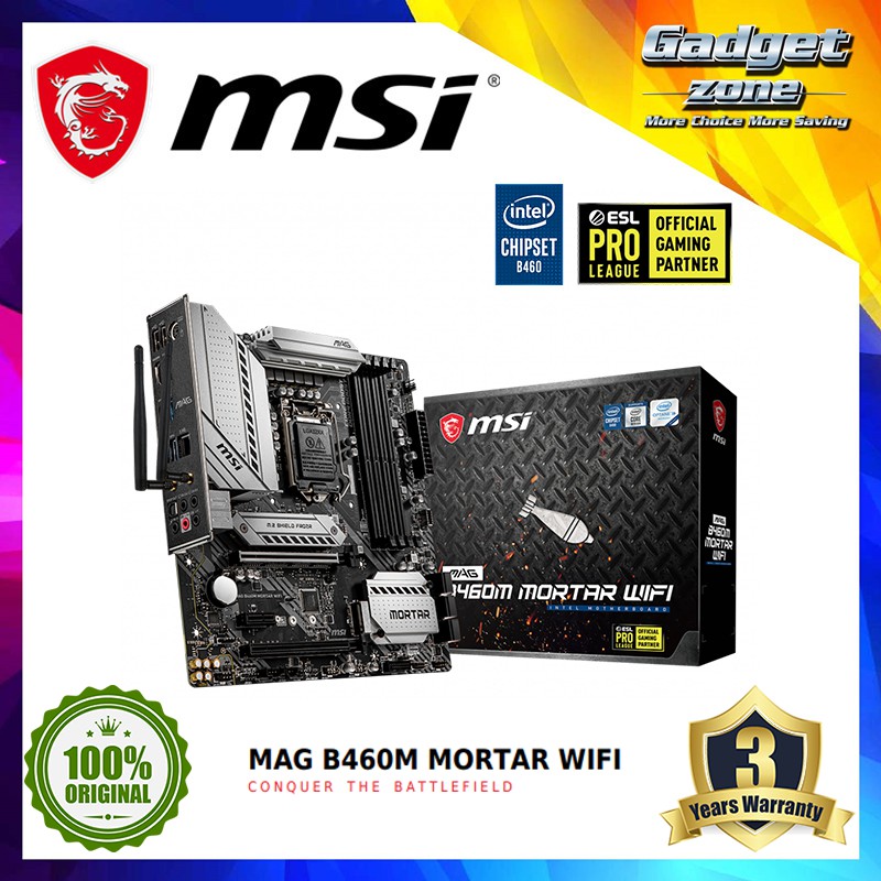 Msi mag b460m mortar обзор