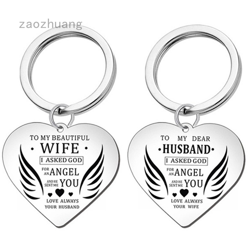 to my husband keyring