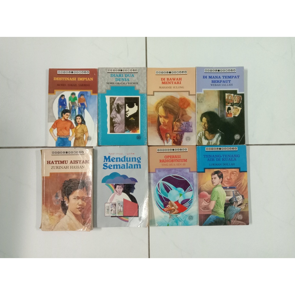 Koleksi Lama Buku Dbp 12 Novel Remaja And Cereka Sains Shopee Malaysia 3830