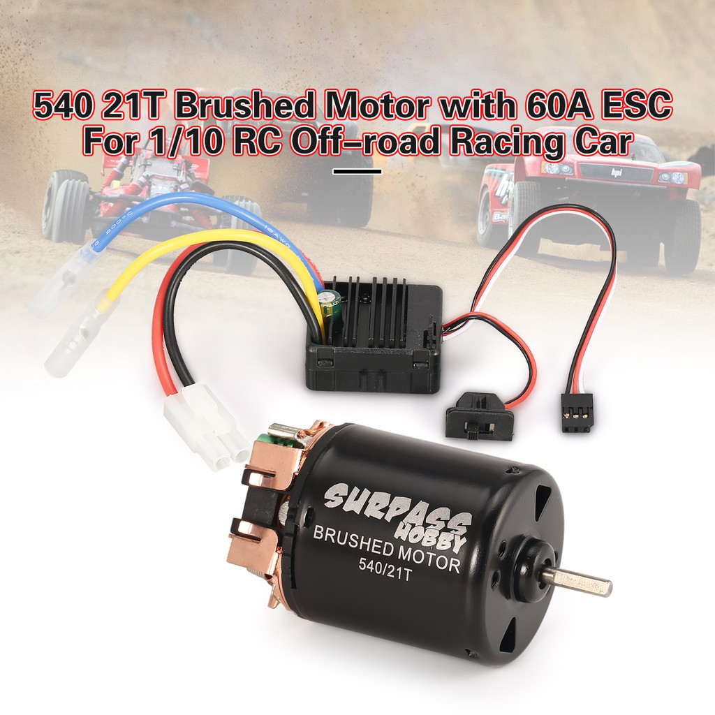 550 35T Brushed Motor for 1//10 RC Car Off-road Crawler HSP TRAXXAS Redcat D110❃❃