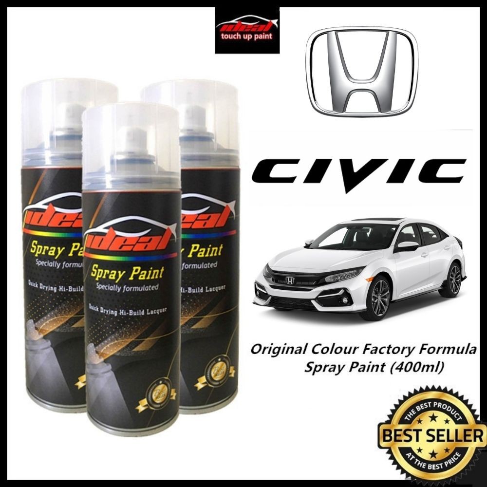 [Ready Stock] HONDA CIVIC - Ideal Original Colour Touch Up Aerosol ...