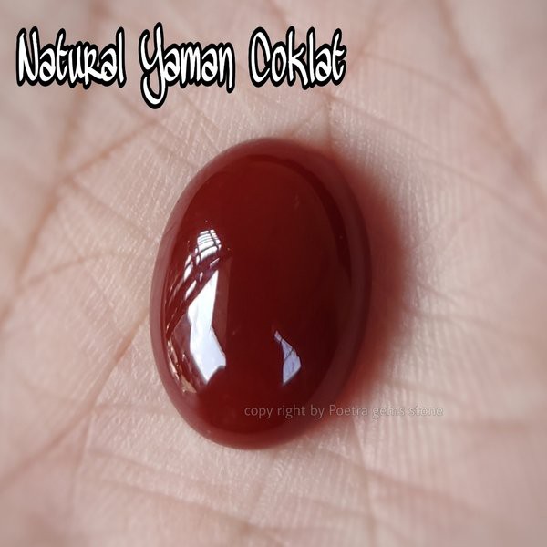 Buy Yaman WULUNG Chocolate NATURAL Stone Account Warranty 