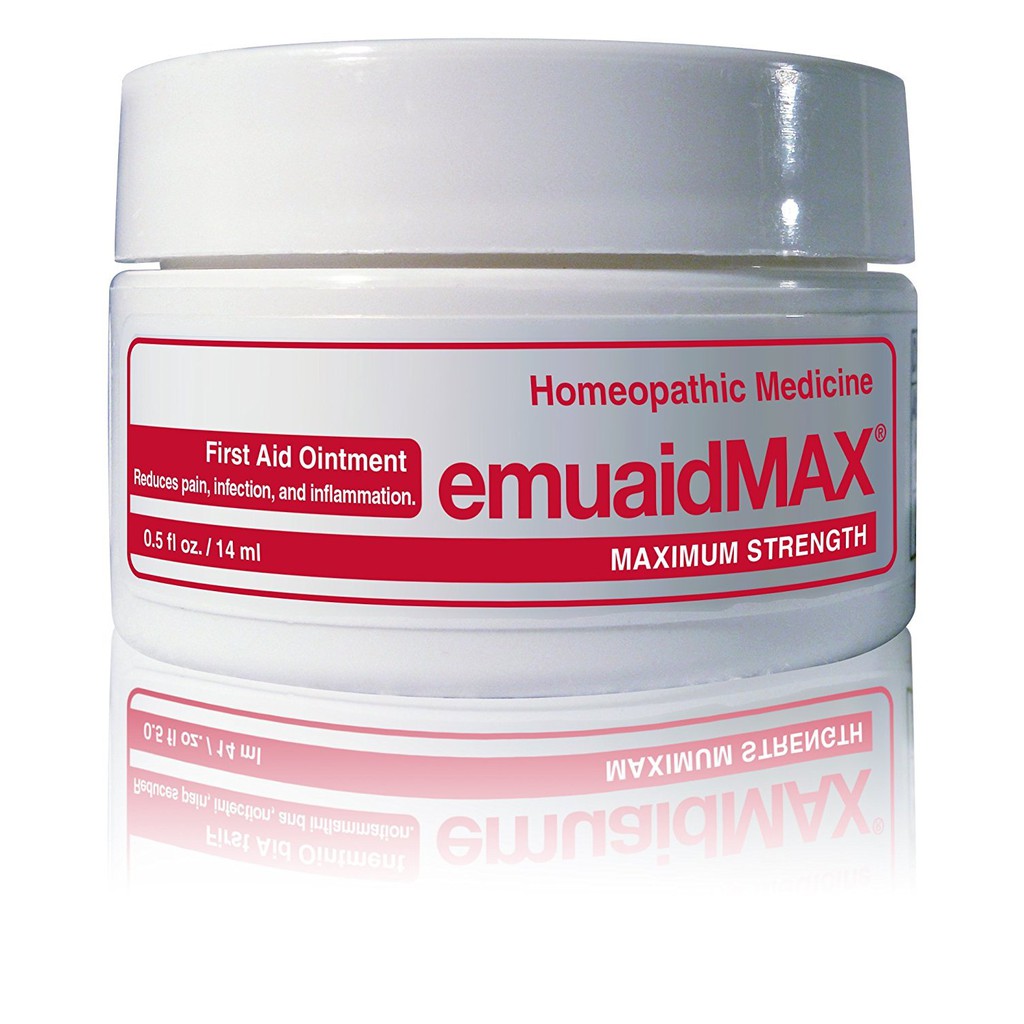 (READY STOCK) 0.5oz 14ml EmuaidMAX® Emuaid Ointment Antifungal Sunburn