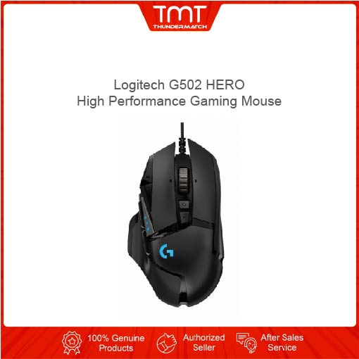 Logitech G502 Hero High Performance Gaming Mouse Shopee Malaysia