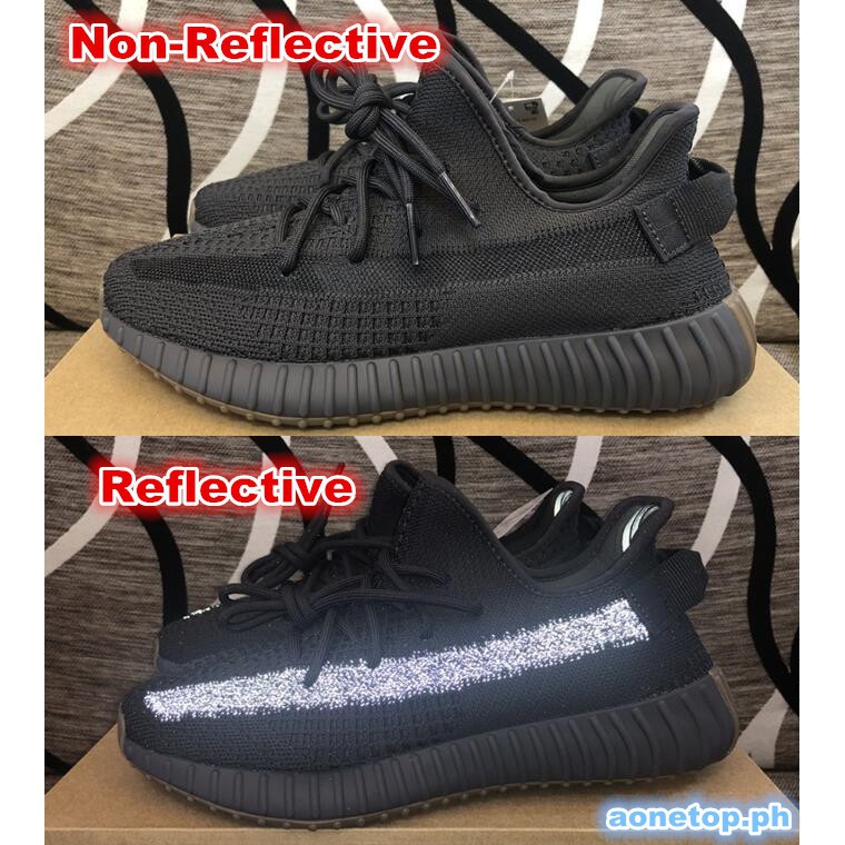 yeezy black cinder reflective