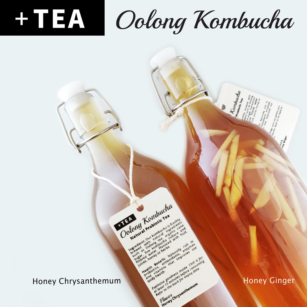 Homebrewed Oolong Kombucha Delivery within Klang Valley only!! 1L
