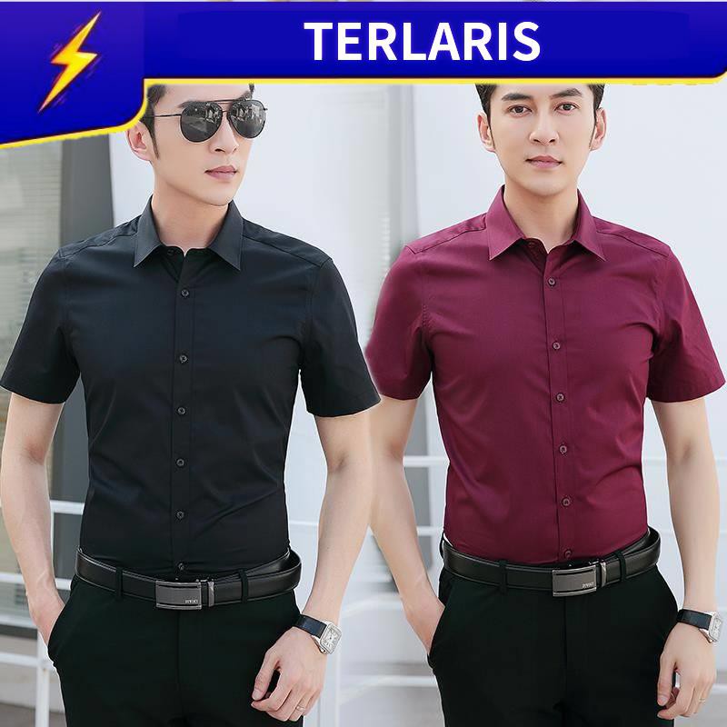 Ready Stock S 5xl Kemeja Lengan Pendek Baju Putih Lelaki Baju Kemeja Lelaki Bukan Kerja Profesional Kerja Besi Musim Panas Kemeja Formal Ramping Anti Kedut Kemeja Putih Lengan Pendek Lelaki Shopee Malaysia