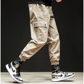 khaki pants long length