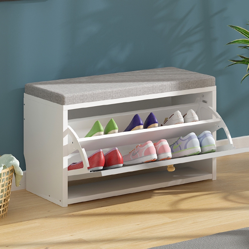 Shoe Cabinet Storage Large Capacity Storage Shoe Bench Multi Function Shoe Rack Shopee Malaysia