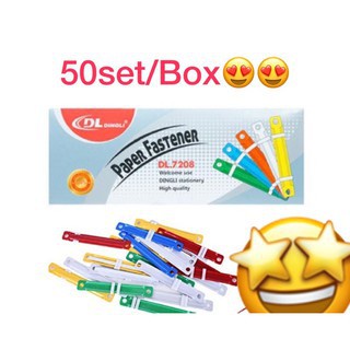 Dingli Plastic Paper Fastener 8cm (Box Of 50sets) | Shopee Malaysia