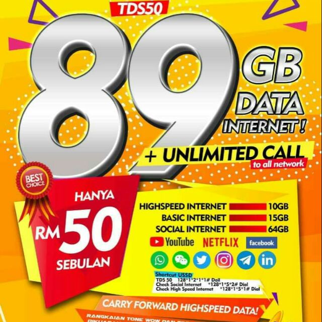 Tone Wow Sim Card Rm9 90