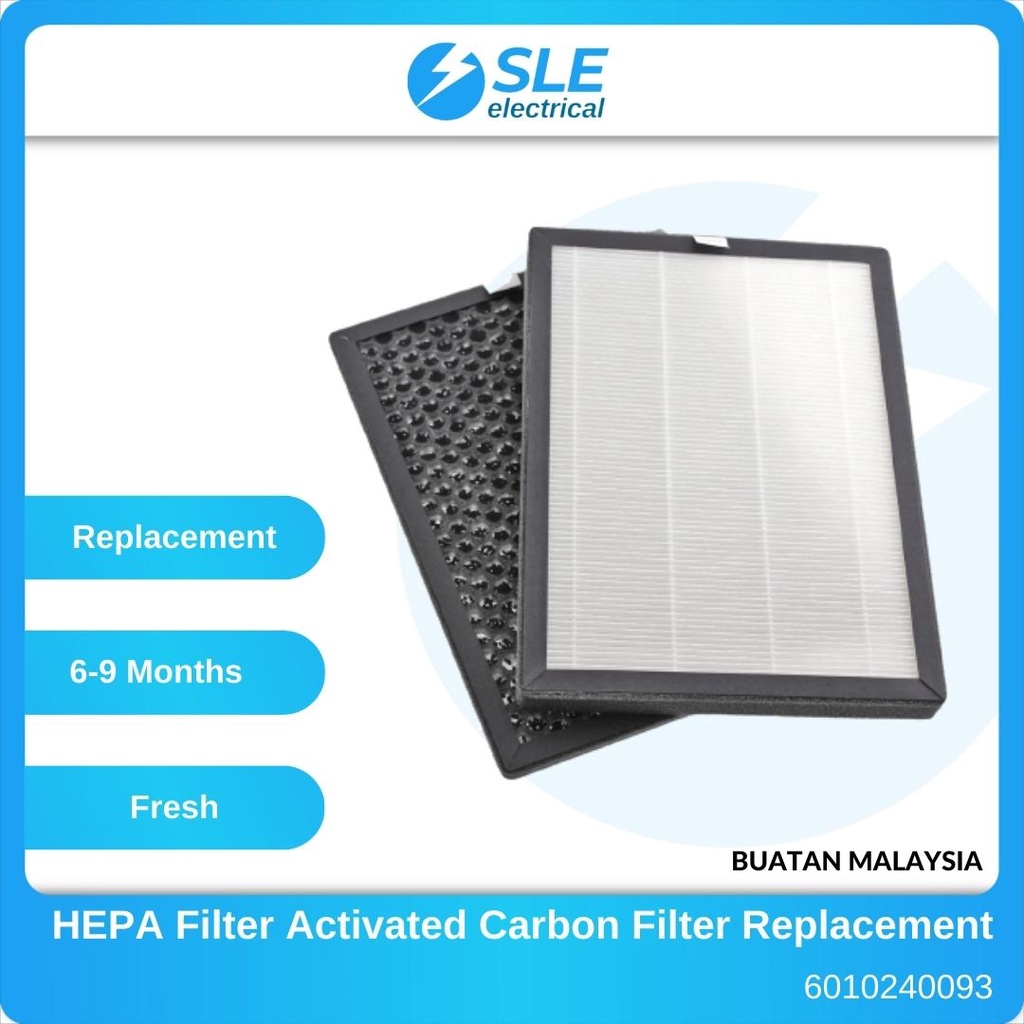MIND Air Purifying Cooler HEPA Filter and Activated Carbon Filter Replacement Shopee Malaysia