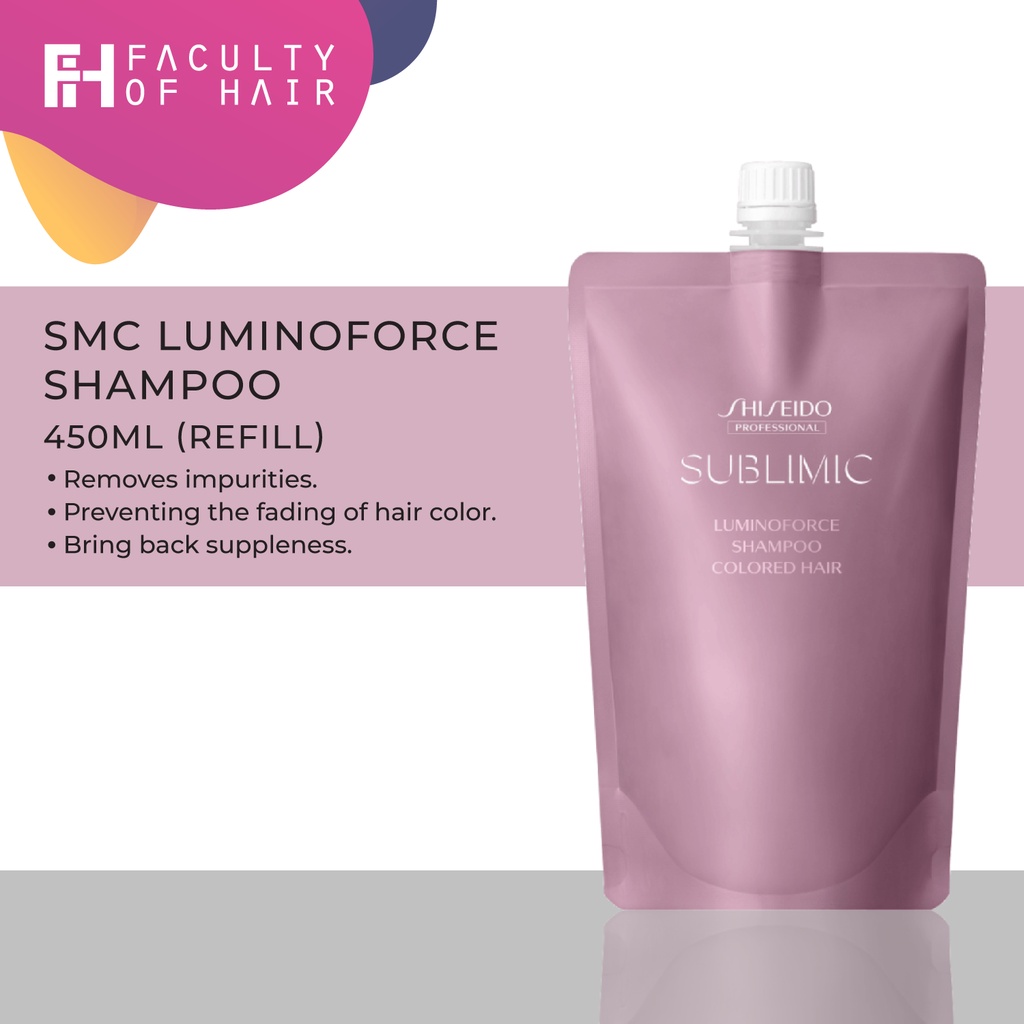 Shiseido Sublimic Luminoforce Shampoo - Refill Pack