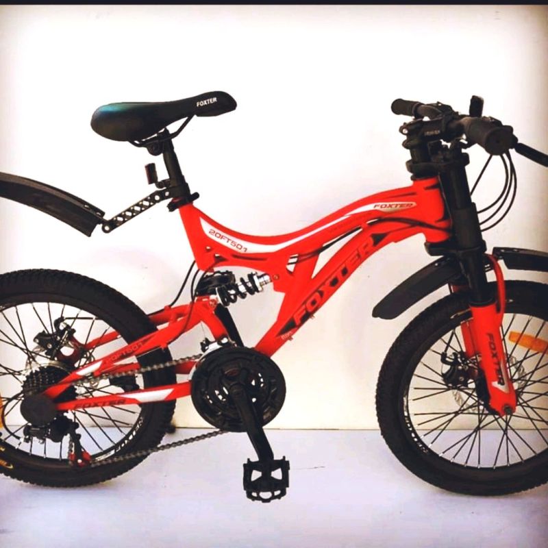 foxter full suspension bike