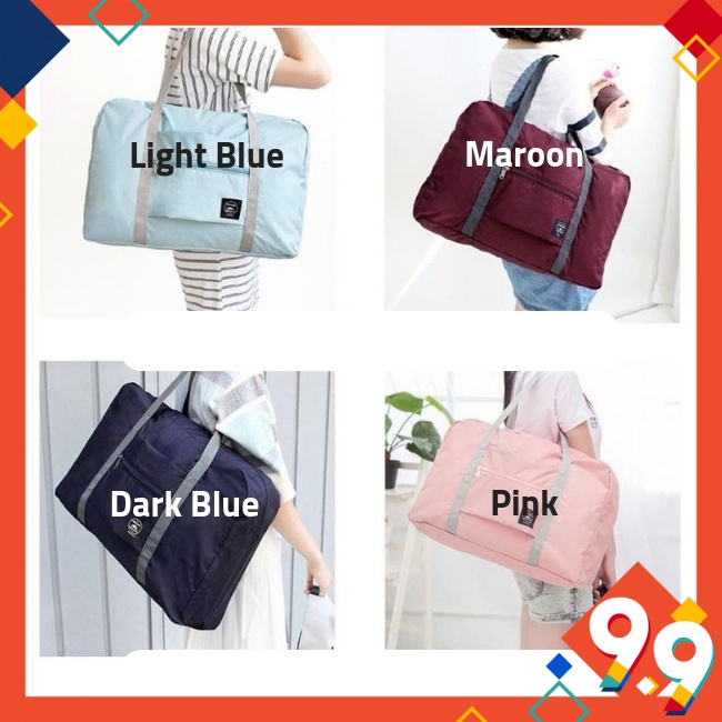Beg Murah Cheap Travel Luggage Bag Big Size Folding Carry Foldable