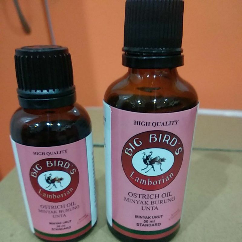 MINYAK BURUNG UNTA (OSTRICH OIL)     Massage Oil (Minyak Urut 50ml)