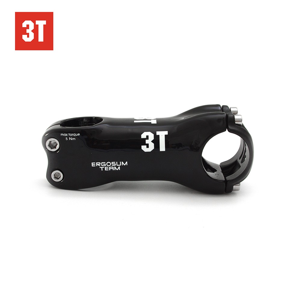 TOP Brand 3T Superlight Full Carbon Stem Road Mountain Bike Stem Angle 6 or Angle 17 60-130mm Black Glossy/Matte