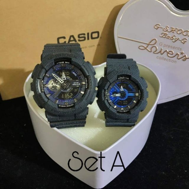 jam g shock sweet couple