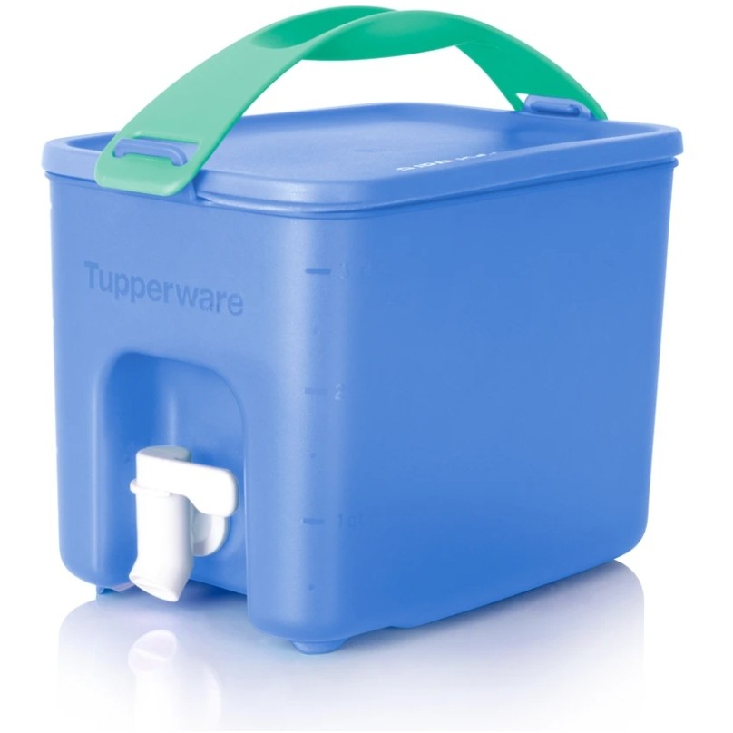 Tupperware 3.1L Click To Go Beverage Water Dispenser