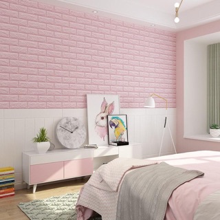  READY TO SEND UK  70x77CM Wallpaper  3D  Motif Foam  Bricks 