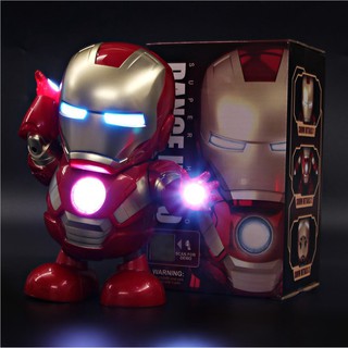 iron man toy dancing